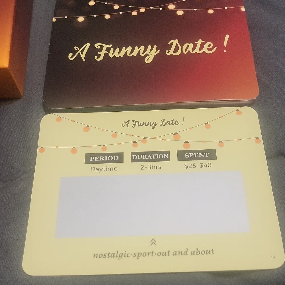 Game 50 Scratch Off Dates Cards